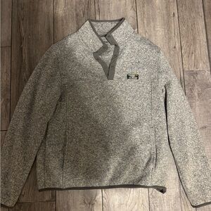 L.L. Bean Heather Gray Pullover